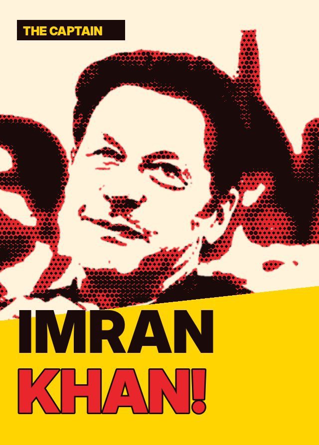 imran khan 03 red pop art